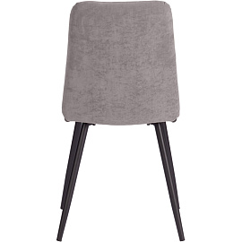 Стул обеденный Комус Мебель Felicita серый (ткань, металл)