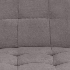 Стул обеденный Комус Мебель Felicita серый (ткань, металл)