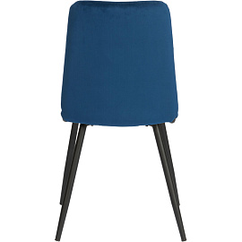 Стул обеденный Комус Мебель Felicita синий (ткань, металл)