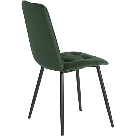 Стул обеденный Комус Мебель Felicita изумруд (ткань, металл)
