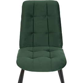Стул обеденный Комус Мебель Felicita изумруд (ткань, металл)