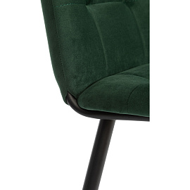 Стул обеденный Комус Мебель Felicita изумруд (ткань, металл)