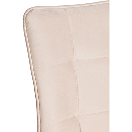 Стул обеденный Комус Мебель Flame бежевый (ткань, металл)