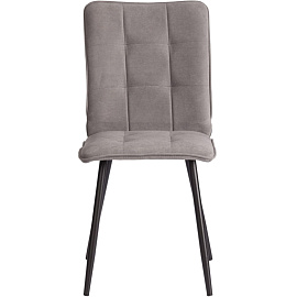 Стул обеденный Комус Мебель Flame серый (ткань, металл)