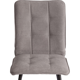 Стул обеденный Комус Мебель Flame серый (ткань, металл)