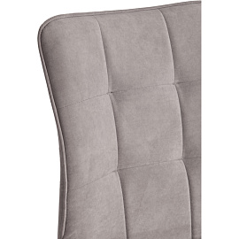 Стул обеденный Комус Мебель Flame серый (ткань, металл)