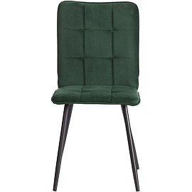 Стул обеденный Комус Мебель Flame изумруд (ткань, металл)