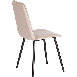 Стул обеденный Комус Мебель Frank бежевый (ткань, металл)