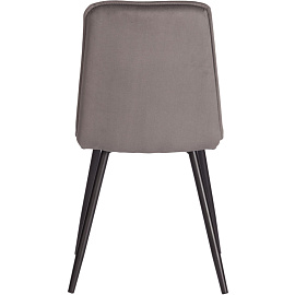 Стул обеденный Комус Мебель Frank серый (ткань, металл)