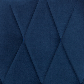 Стул обеденный Комус Мебель Frank синий (ткань, металл)