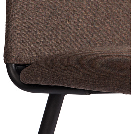 Стул обеденный Комус Мебель Fabbi коричневый (ткань, металл)