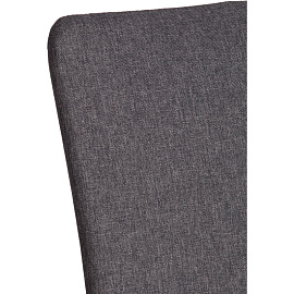 Стул обеденный Комус Мебель Fabbi тёмно-серый (ткань, металл)