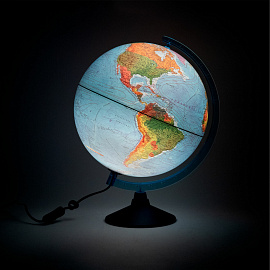 Глобус Globen физико-политический 32 см интерактивный с подсветкой