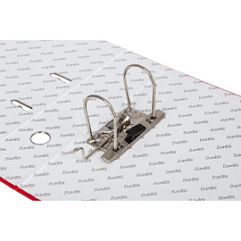 Папка-регистратор Bantex (Attache Selection) Economy Plus 80 мм красная бумвинил/бумага с защитным уголком