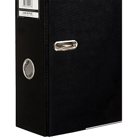 Папка-регистратор Bantex (Attache Selection) Economy Plus 80 мм чёрная бумвинил/бумага с защитным уголком