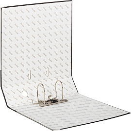 Папка-регистратор Bantex (Attache Selection) Economy Plus 80 мм чёрная бумвинил/бумага с защитным уголком