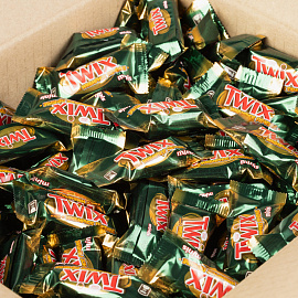 Шоколадный батончик Twix Minis Имбирное печенье 2.7 кг