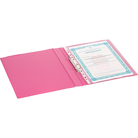 Папка на 2-х кольцах Bantex (Attache Selection) A4 35 мм розовая до 220 листов