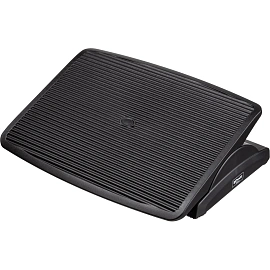 Подставка для ног Комус Мебель F7012,(11974080) 46,5x9x35,пласт.,чер