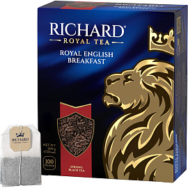 Чай черный Richard Royal English Breakfast 100 пакетиков