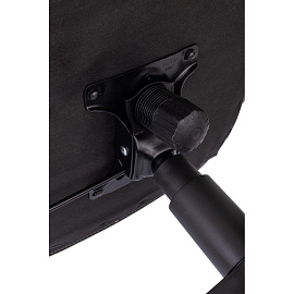 Кресло для руководителя Easy Chair 668 чёрное (экокожа, пластик)