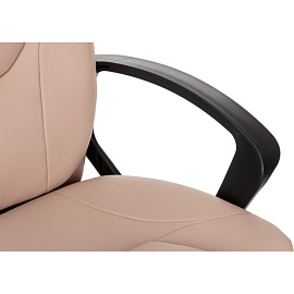 Кресло для руководителя Easy Chair 668LT бежевое (экокожа, пластик)