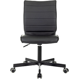 Кресло офисное Easy Chair 303 черное (экокожа, металл)