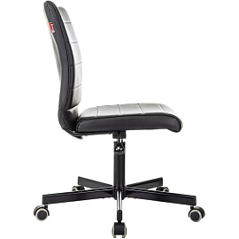 Кресло офисное Easy Chair 303 черное (экокожа, металл)