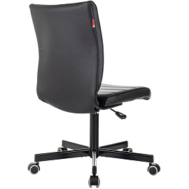 Кресло офисное Easy Chair 303 черное (экокожа, металл)