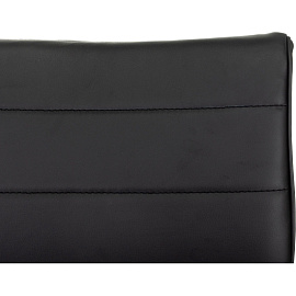 Кресло офисное Easy Chair 303 черное (экокожа, металл)