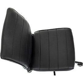 Кресло офисное Easy Chair 303 черное (экокожа, металл)