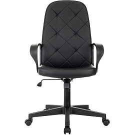 Кресло для руководителя Easy Chair 602PU чёрное (экокожа, пластик)