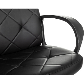 Кресло для руководителя Easy Chair 602PU чёрное (экокожа, пластик)