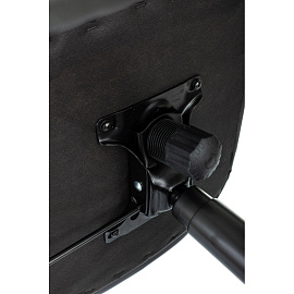 Кресло для руководителя Easy Chair 602PU чёрное (экокожа, пластик)