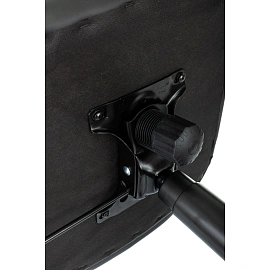 Кресло для руководителя Easy Chair 602PU чёрное (экокожа, пластик)