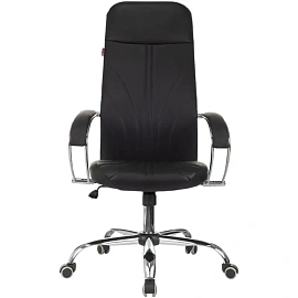 Кресло для руководителя Easy Chair 655LT чёрное (экокожа, металл)