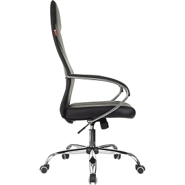 Кресло для руководителя Easy Chair 655LT чёрное (экокожа, металл)