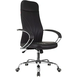 Кресло для руководителя Easy Chair 655LT чёрное (экокожа, металл)