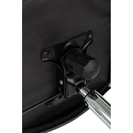 Кресло для руководителя Easy Chair 655LT чёрное (экокожа, металл)