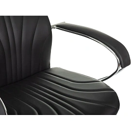 Кресло для руководителя Easy Chair 655LT чёрное (экокожа, металл)