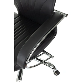 Кресло для руководителя Easy Chair 655LT чёрное (экокожа, металл)