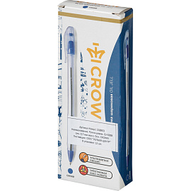 Ручка шариковая неавтоматическая Crown OJ-500 синяя (толщина линии 0.7 мм)