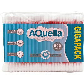 Палочки ватные Aquella 500 штук