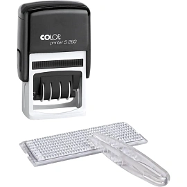Датер автоматический Colop S260-Set, 2 строки, самонаборный, пластиковый