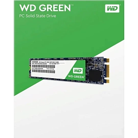 SSD накопитель WD SATA3 240G Green M.2 2280(WDS240G2G0B)