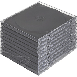 Бокс для CD дисков CDB-jb (10 штук в упаковке)