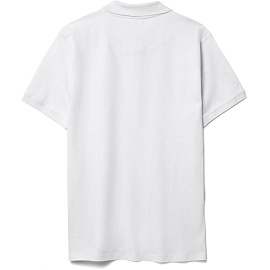 Футболка поло мужская Virma Stretch белая короткий рукав (размер M)