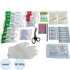 Аптечка первой помощи работникам ФЭСТ ф.20. 54085 по приказу №262н с наполнением