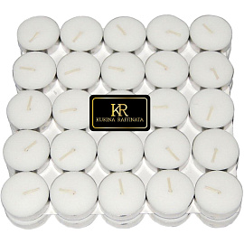 Набор свечей чайных Kukina Raffinata 1.2x3.8 см (50 штук)