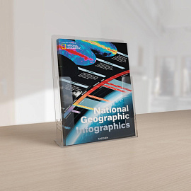 Подставка настольная/настенная для рекламных материалов А4 односторонняя Attache Лидер фото Подставка настольная/настенная для рекламных материалов А4 односторонняя Attache Лидер